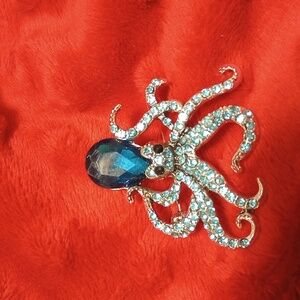 Octopus Brooch